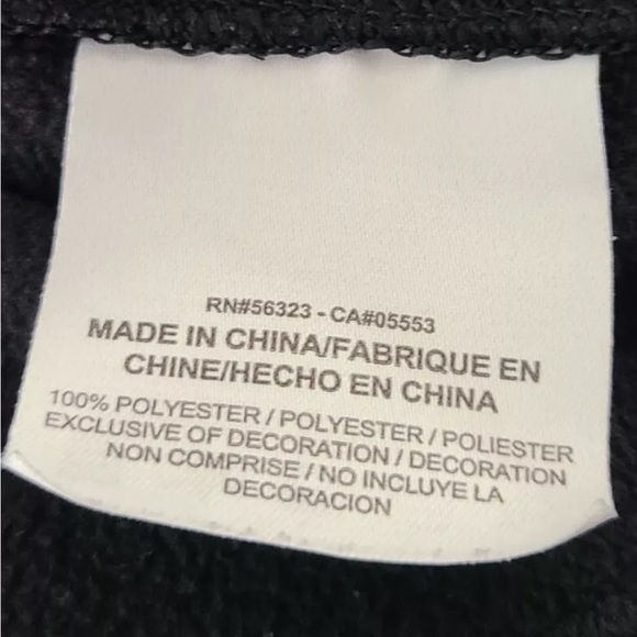 Nike Sweater Mens Large Black Solid Quarter Zip Tour Performance Therma Fit - Picture 9 of 10